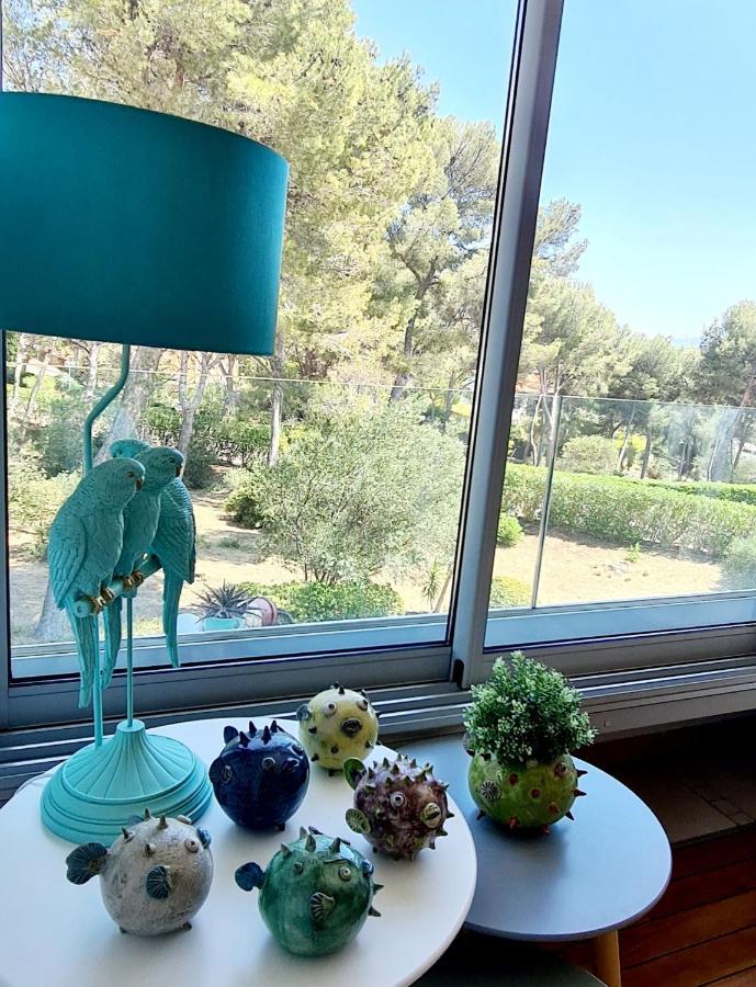 Superbe Appartement Dans Cadre D'Exception - Piscine, Plage Et Tennis Prive Bandol Buitenkant foto