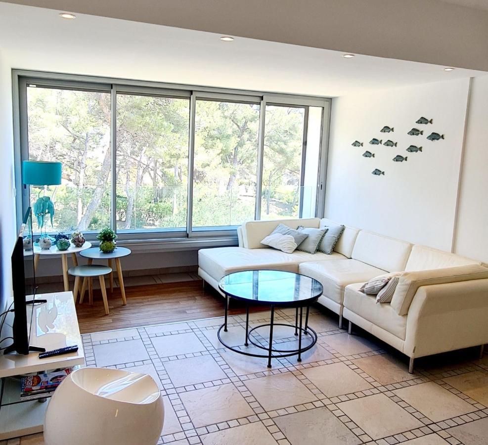 Superbe Appartement Dans Cadre D'Exception - Piscine, Plage Et Tennis Prive Bandol Buitenkant foto